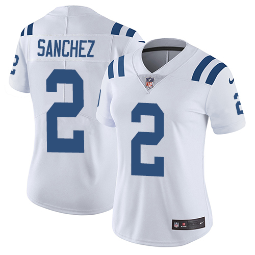 Indianapolis Colts 2 Limited Rigoberto Sanchez White Nike NFL Road Women Jersey Indianapolis Colts Vapor UntouchableVapor Untouchable jerseys